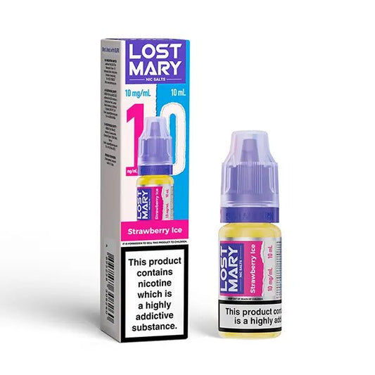 Shop Lost Mary Nic Salt - Strawberry Ice - Pack of 10