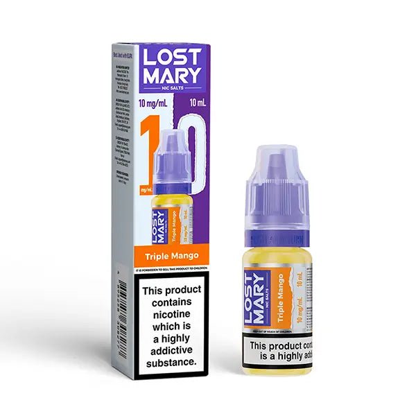 Shop Lost Mary Nic Salt - Triple Mango - Pack of 10