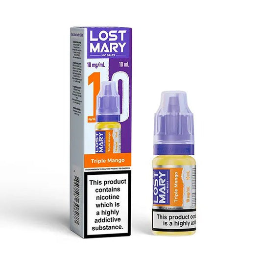 Shop Lost Mary Nic Salt - Triple Mango - Pack of 10