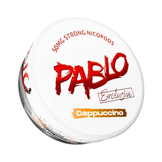 Shop Pablo Exclusive Nicotine Pouches Cappuccino - 30mg