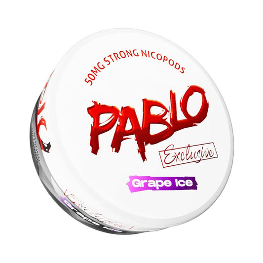 Shop Pablo Exclusive Nicotine Pouches Grape Ice - 30mg