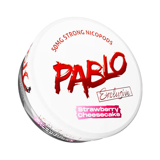 Shop Pablo Exclusive Nicotine Pouches Strawberry Cheesecake - 30mg