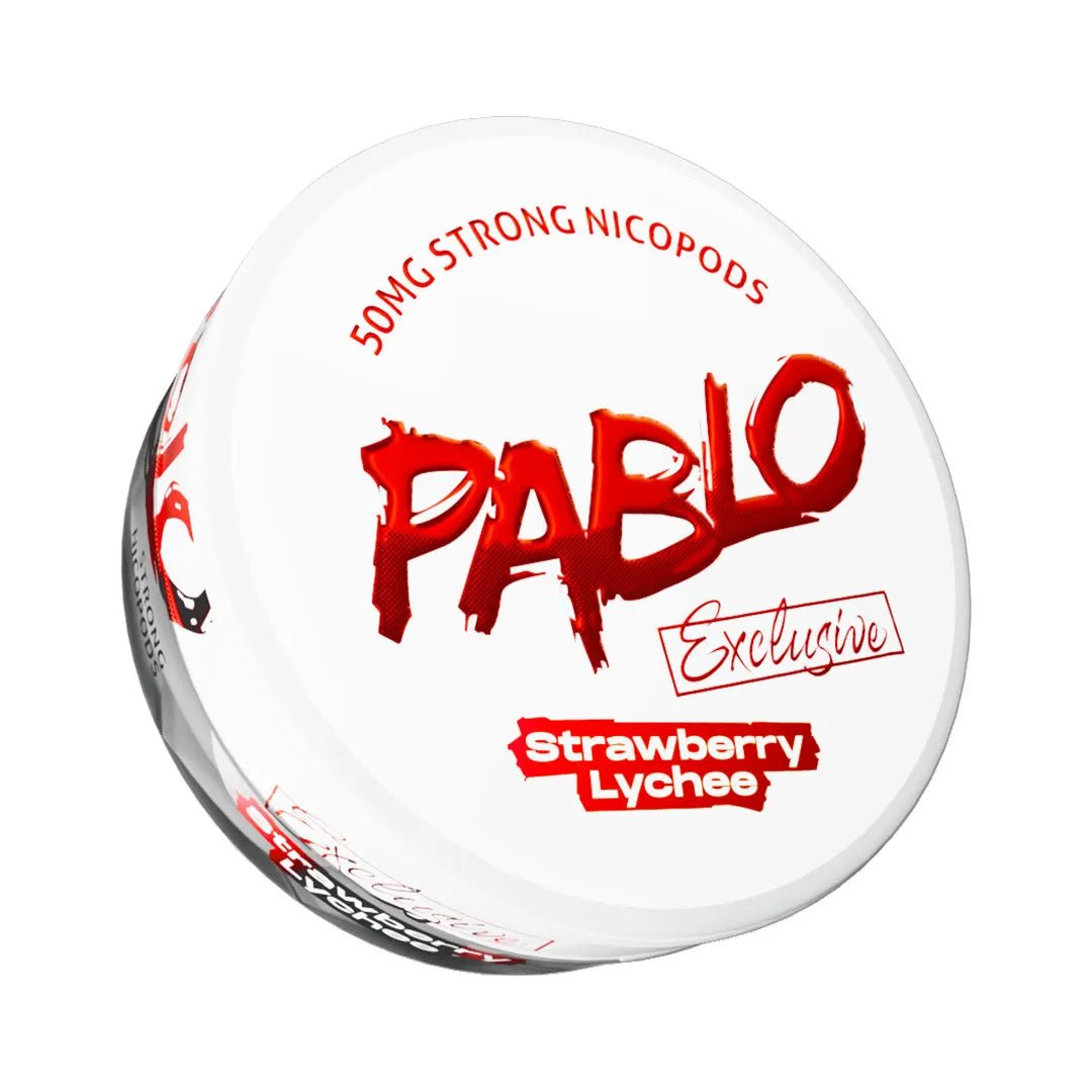 Shop Pablo Exclusive Nicotine Pouches Strawberry Lychee - 30mg