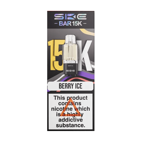 Shop Ske Bar 15k Refill Pods - Berry Ice