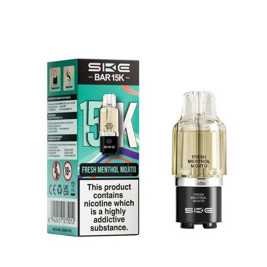 Shop Ske Bar 15k Refill Pods - Fresh Menthol Mojito