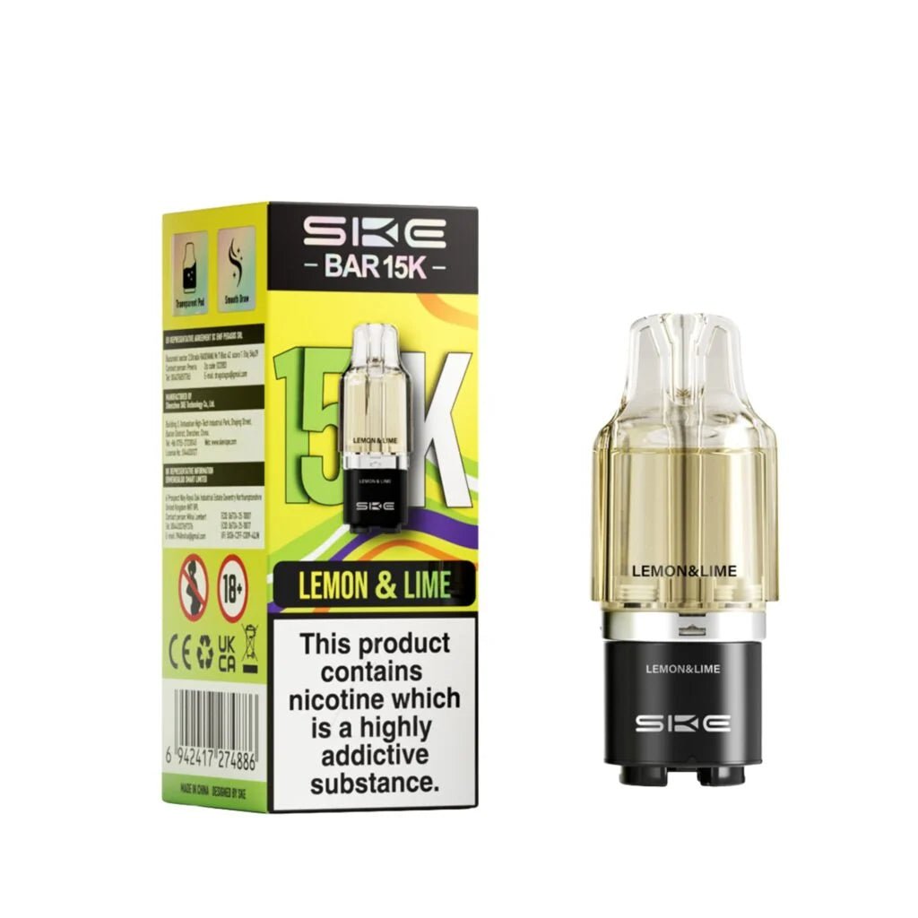 Shop Ske Bar 15k Refill Pods - Lemon Lime