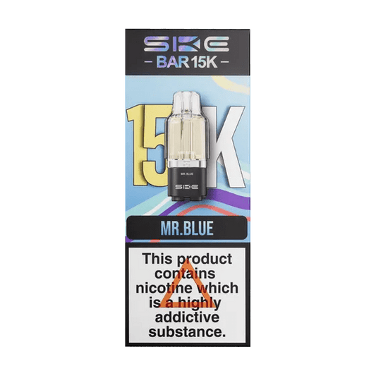 Shop Ske Bar 15k Refill Pods - Mr Blue