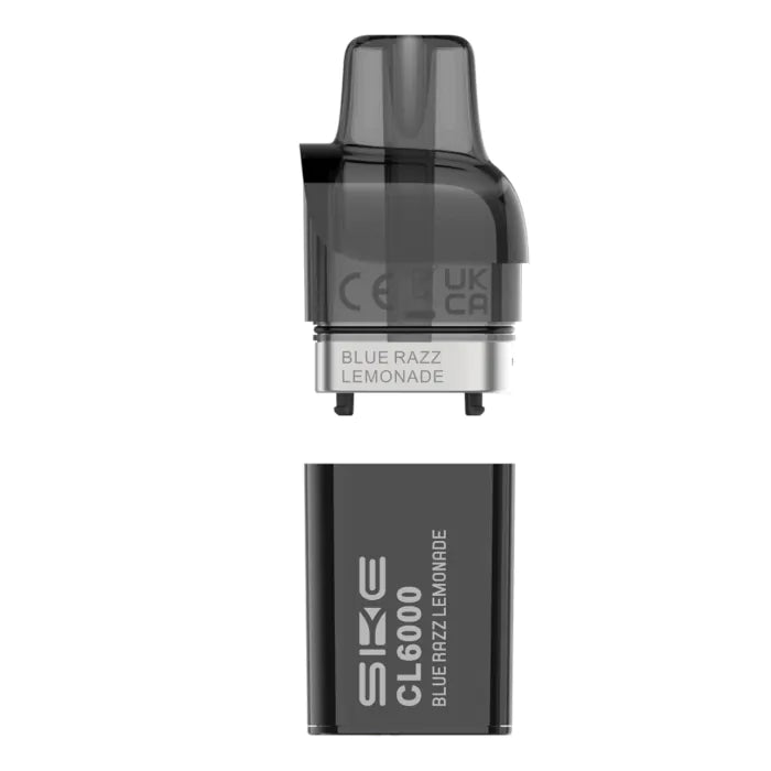 Shop Ske Crystal CL6000 Pods - Blue Razz Lemonade