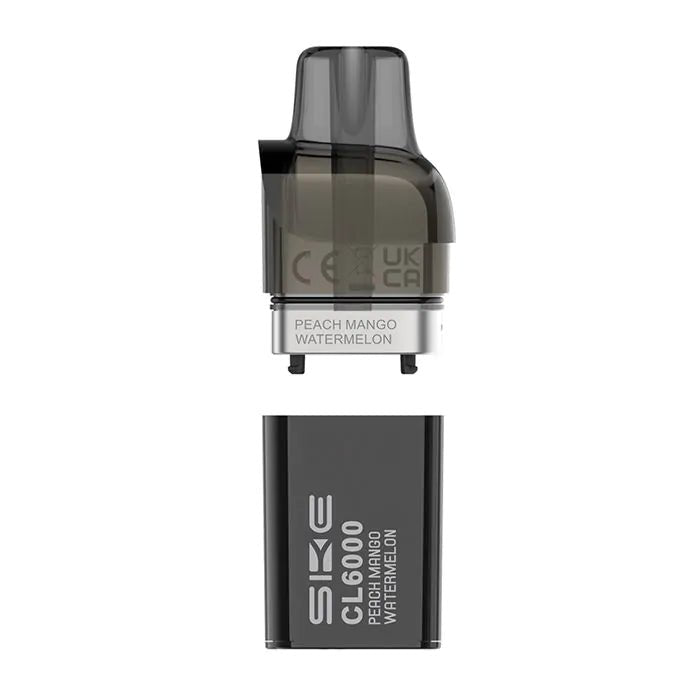Shop Ske Crystal CL6000 Pods - Peach Mango Watermelon