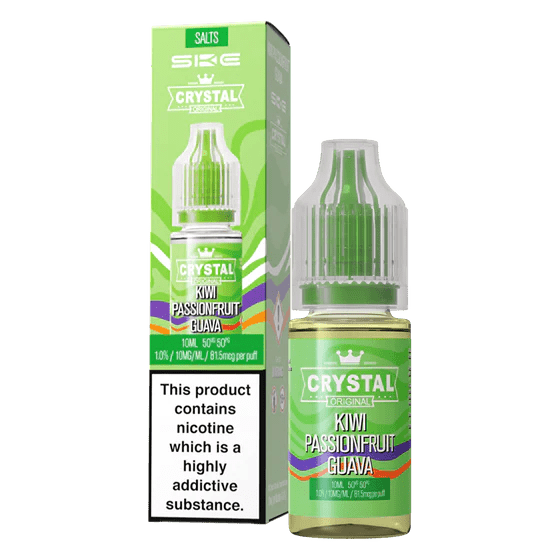 Shop Ske Crystal Nic Salts E - liquids - Kiwi Passionfruit Guava