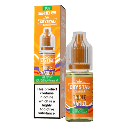 Shop Ske Crystal Nic Salts E - liquids - Triple Mango