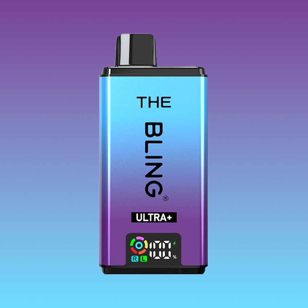 Shop The Bling Ultra Plus 30k Pods - Blackcurrant Cotton Candy/Blue Raspberry