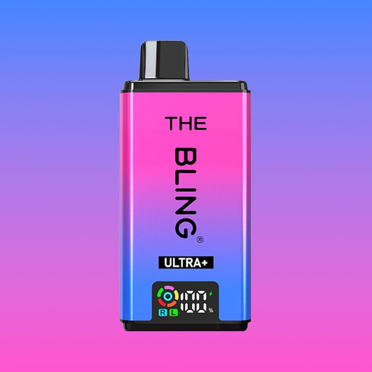 Shop The Bling Ultra Plus 30k Pods - Blue Razz Gummy Bear
