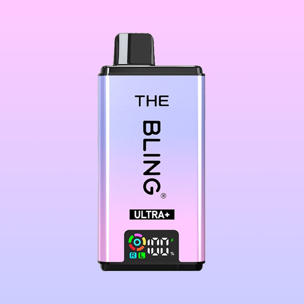 Shop The Bling Ultra Plus 30k Pods - Blueberry Cotton Candy/Raspberry Cotton Candy