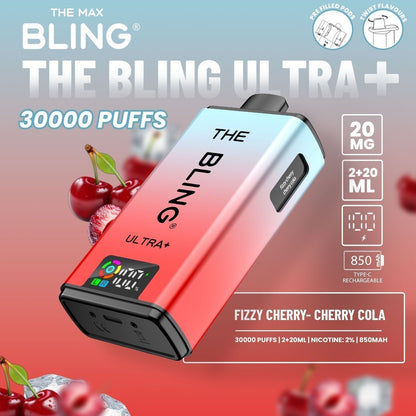 Shop 🎁 The Bling Ultra Plus 30k Vape Kit Box of 5 (100% off)