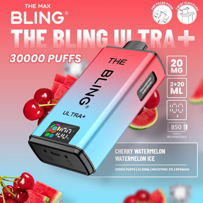 Shop The Bling Ultra Plus 30k Vape Kit Box of 5