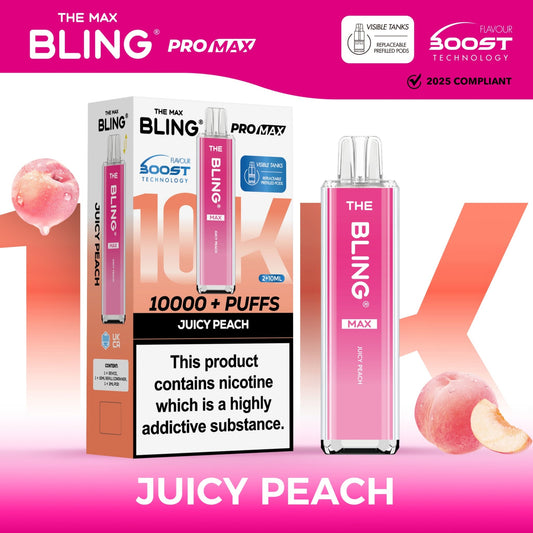 Shop The Crystal Bling Max 10000 - Juicy Peach