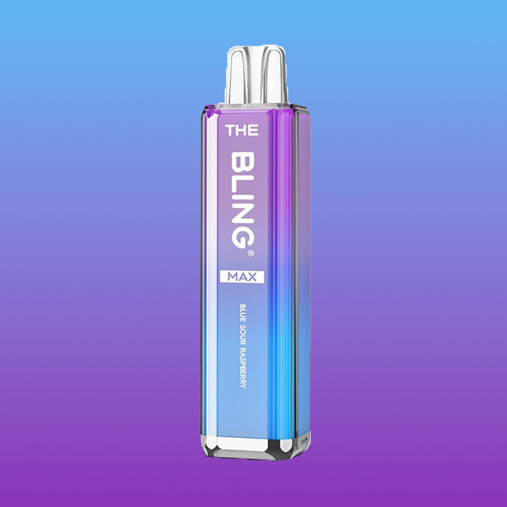 Shop The Crystal Bling Max 8000 - Blue Sour Raspberry