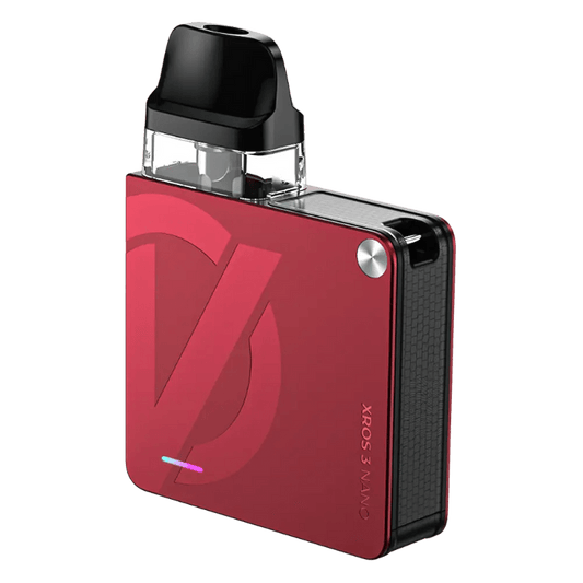 Shop Vaporesso Xros 3 Nano Pod Vape Kit - Magenta Red