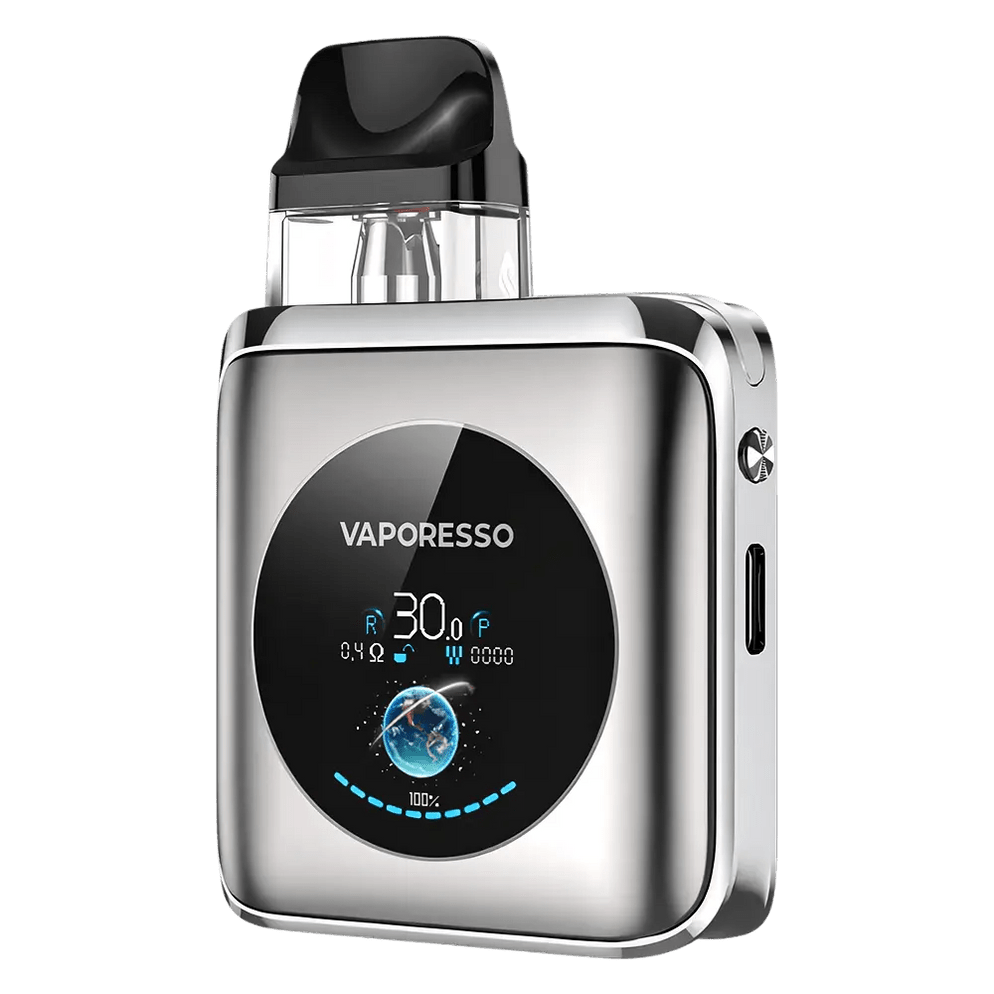 Shop Vaporesso Xros 4 Nano Pod Vape Kit - Titanium Silver