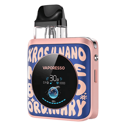 Shop Vaporesso Xros 4 Nano Pod Vape Kit - Word Pop Blue