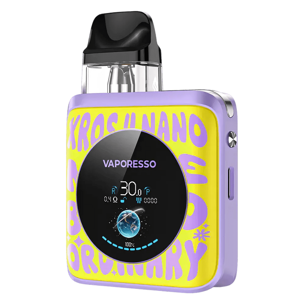 Shop Vaporesso Xros 4 Nano Pod Vape Kit - Word Pop Yellow