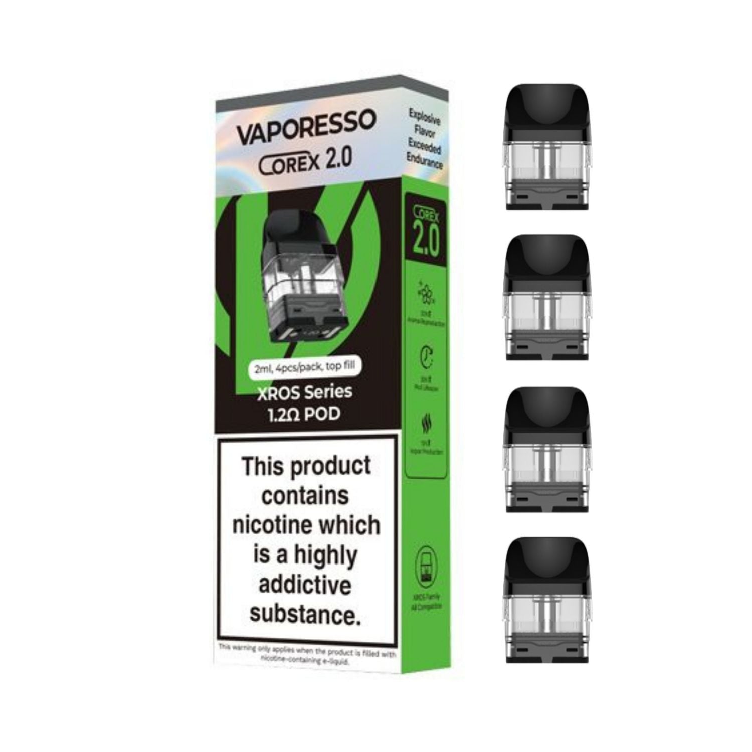 Shop Vaporesso Xros Series COREX 2.0 Pods - 4Pack