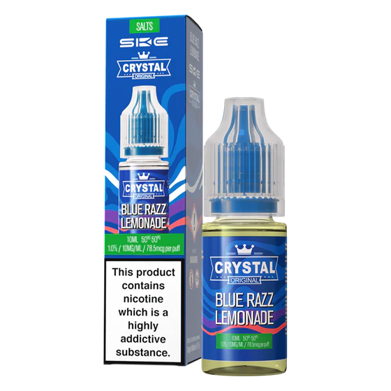Ske Crystal Nic Salts E-liquids - Blue Razz Lemonade