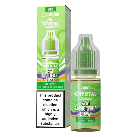 Ske Crystal Nic Salts E-liquids - Kiwi Passionfruit Guava