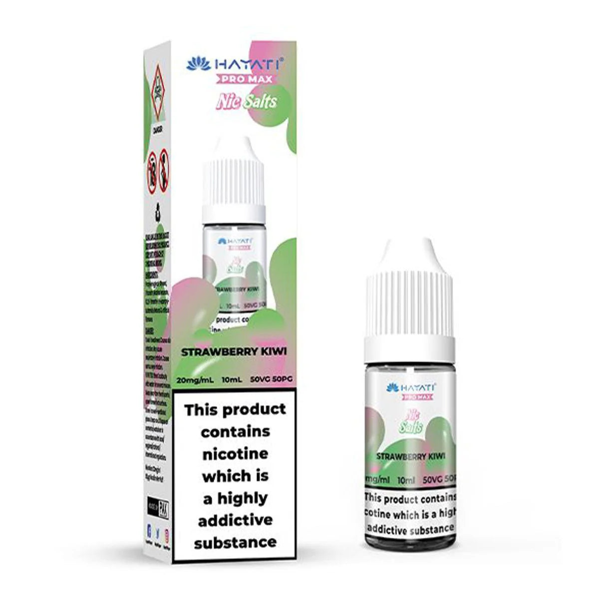 Hayati Pro Max Nic Salts E-liquids - Strawberry Kiwi