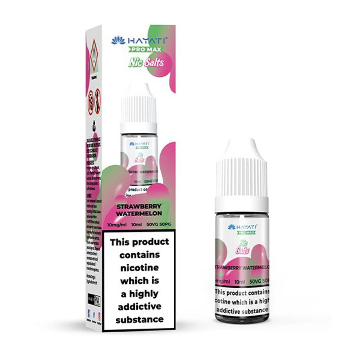 Hayati Pro Max Nic Salts E-liquids - Strawberry Watermelon