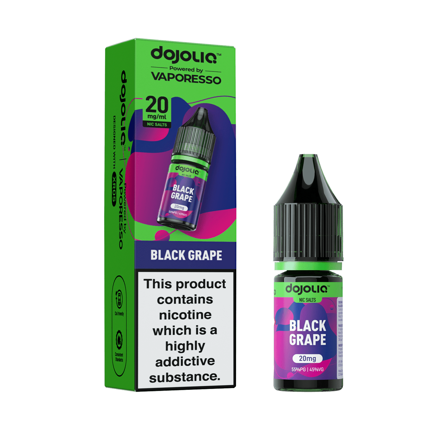 Vaporesso Dojo Liq 10ml Nic Salt Box of 10 - option1