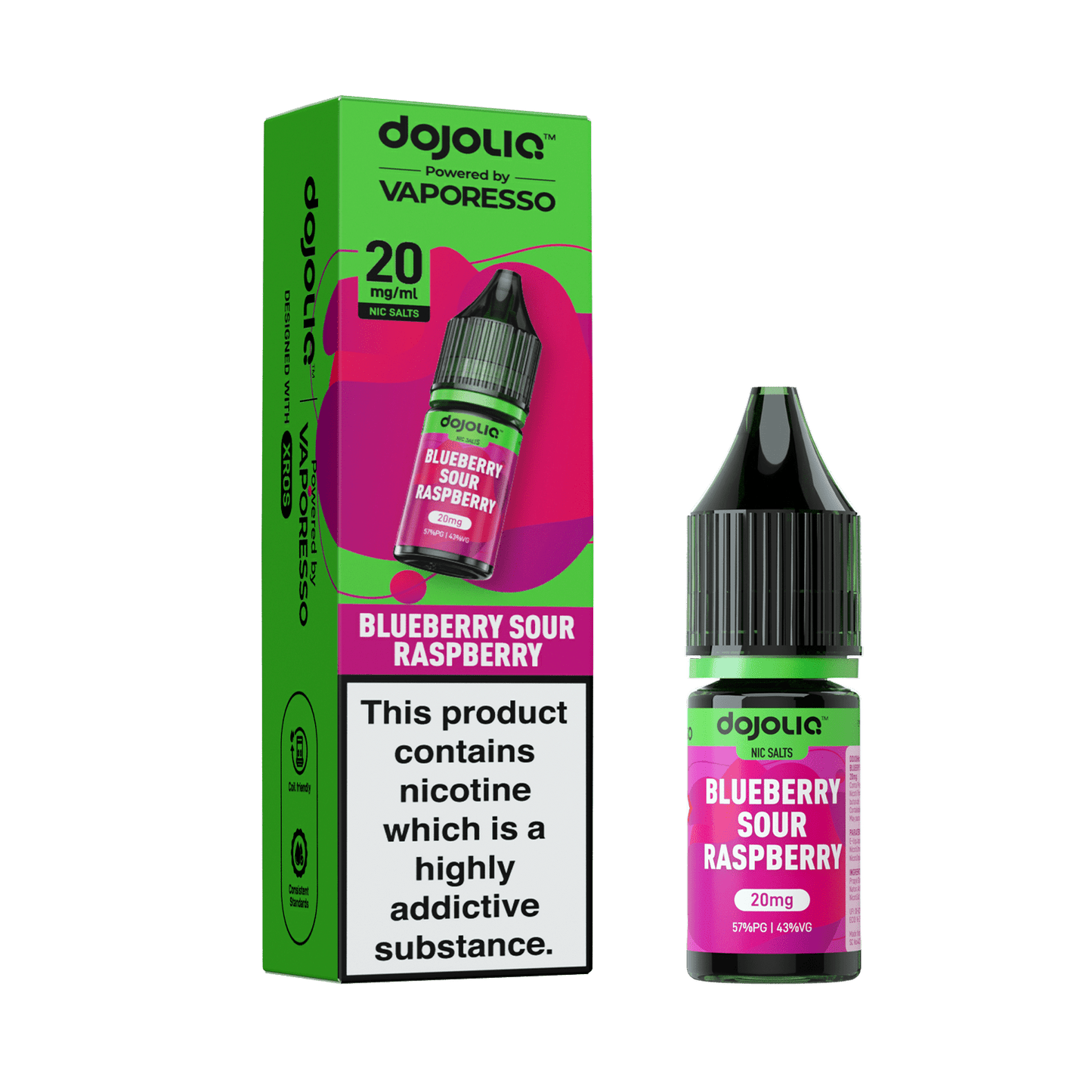 Vaporesso Dojo Liq 10ml Nic Salt Box of 10 - option1